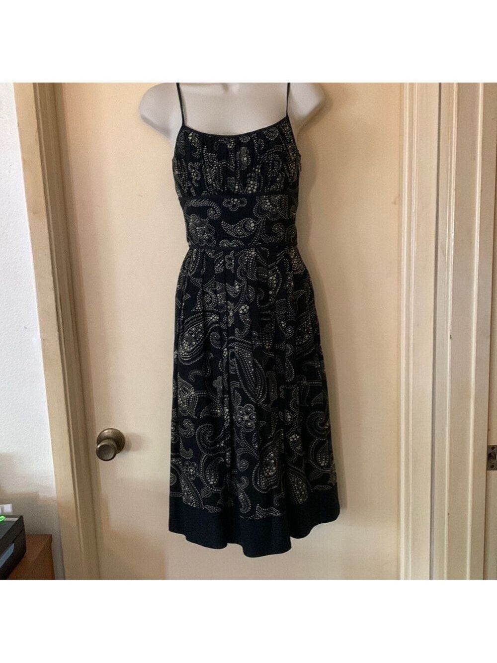 Ann Taylor paisley Silk Dress size 2